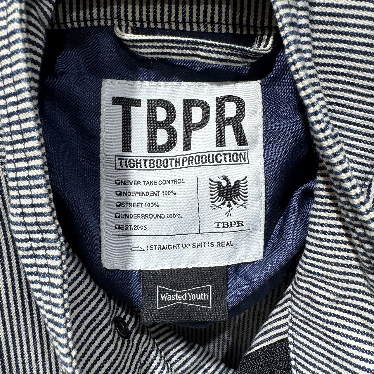 楽天市場】WASTED YOUTH x TIGHTBOOTH PRODUCTION T-65 HICKORY JACKET