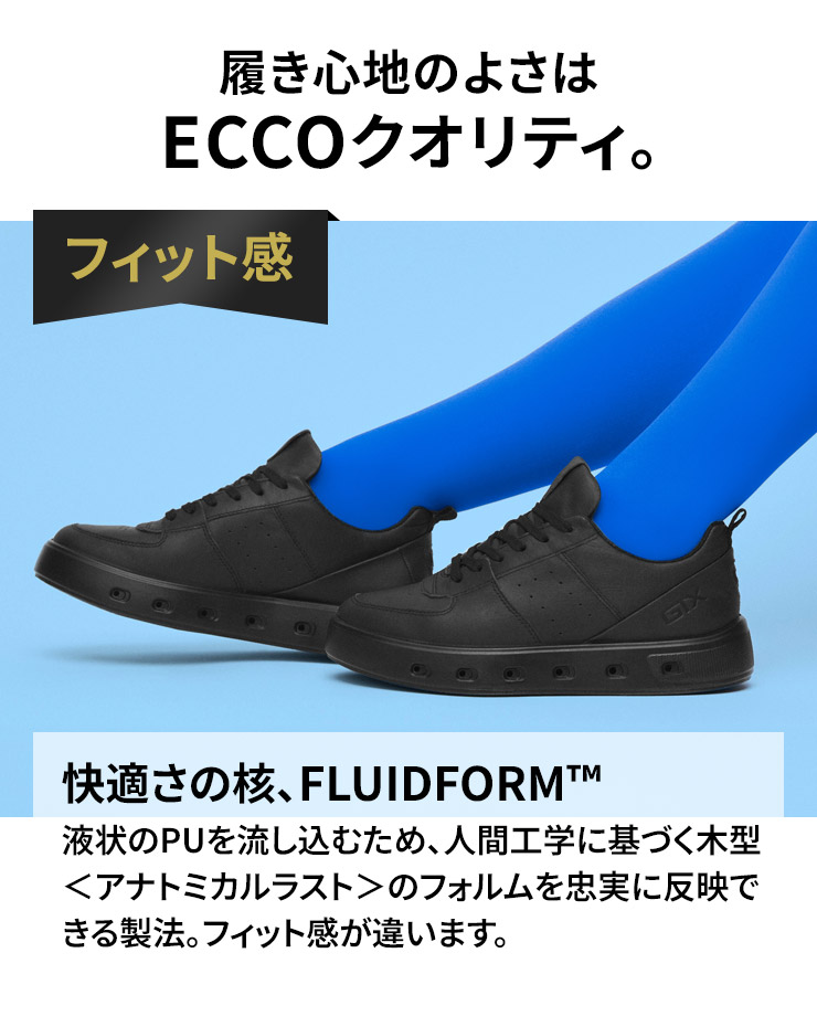 楽天市場】【ECCO 公式】 ECCO GRUUV W SNEAKER LEA GTX / エコー