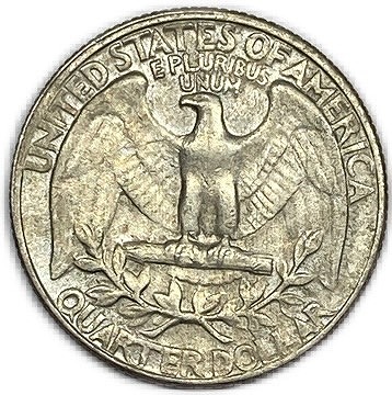 楽天市場】アメリカ 25セント クォーターダラー ワシントン VF 1965年