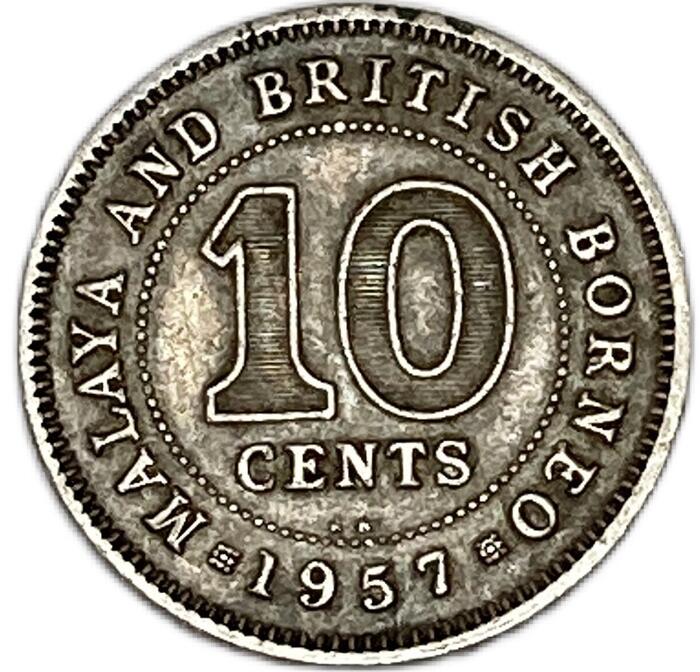 楽天市場】イギリス 海峡植民地 10セント 1953-1961年 美品 エリザベス