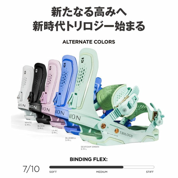 楽天市場】35%off 送料無料 UNION ユニオン バインディング TRILOGY
