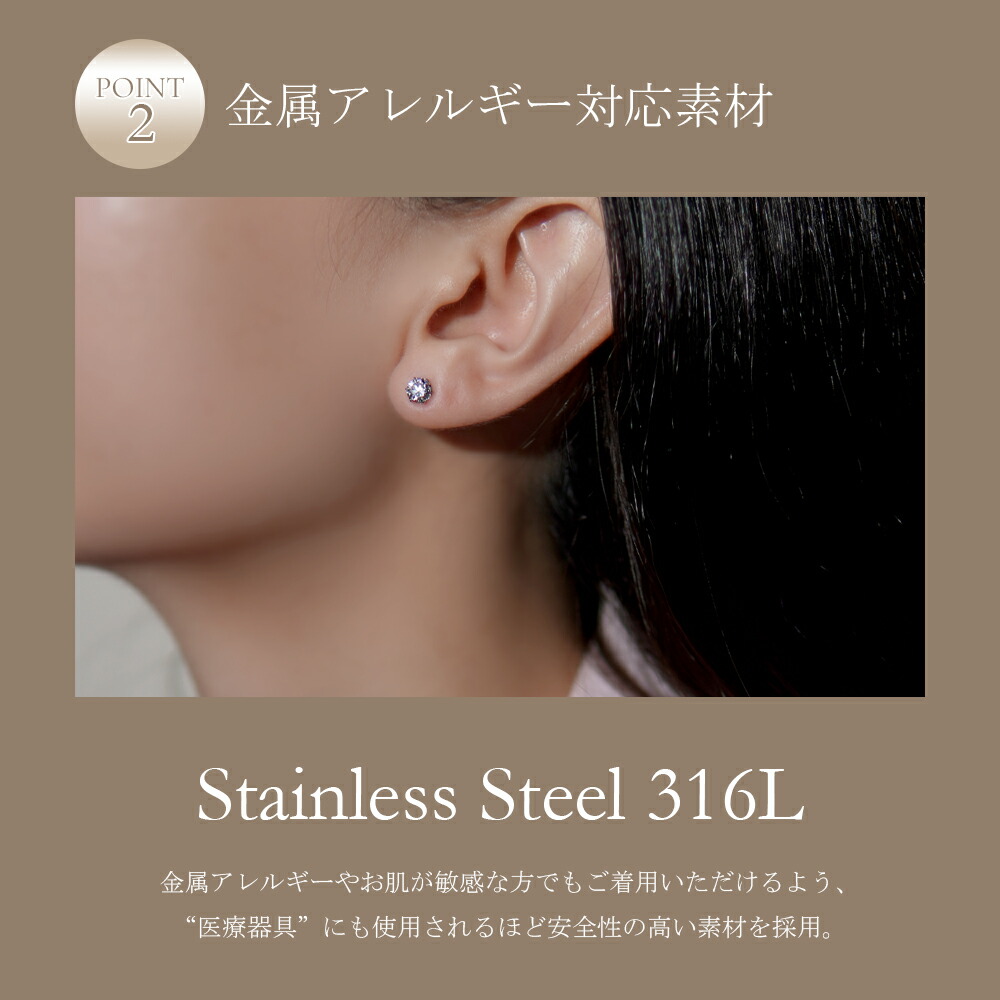 楽天市場】【鑑定書付】 ダイヤモンド ピアス レディース 0.5カラット