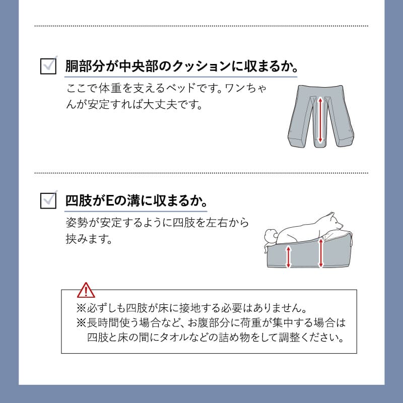 楽天市場】介護用 ドッグベッド Sサイズ Mサイズ Lサイズ E字型 E字