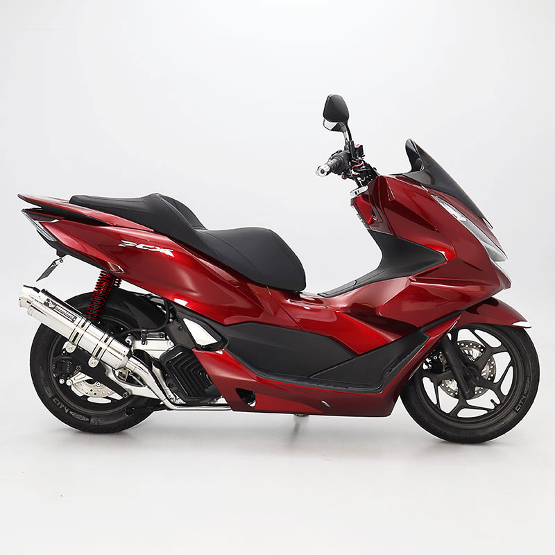 楽天市場】PCX JK05 hi-POWER SPORTS マフラー TYPE R ステンレス