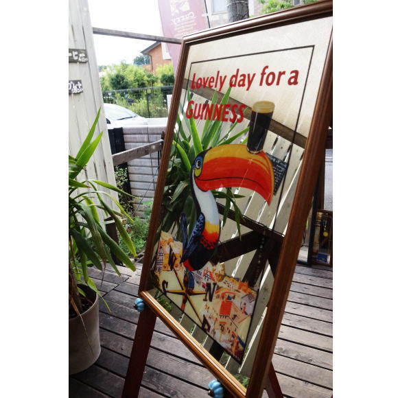 楽天市場】パブミラー バーミラー 鏡 壁掛け ギネスビール トゥーカン