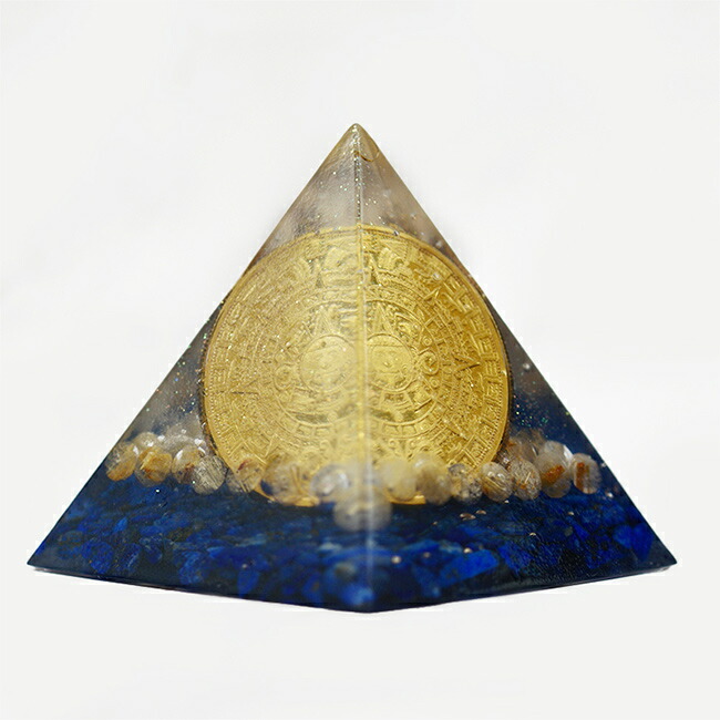 楽天市場】奇跡のオルゴナイト ピラミッドオブマナ 太陽のメダル 幸運