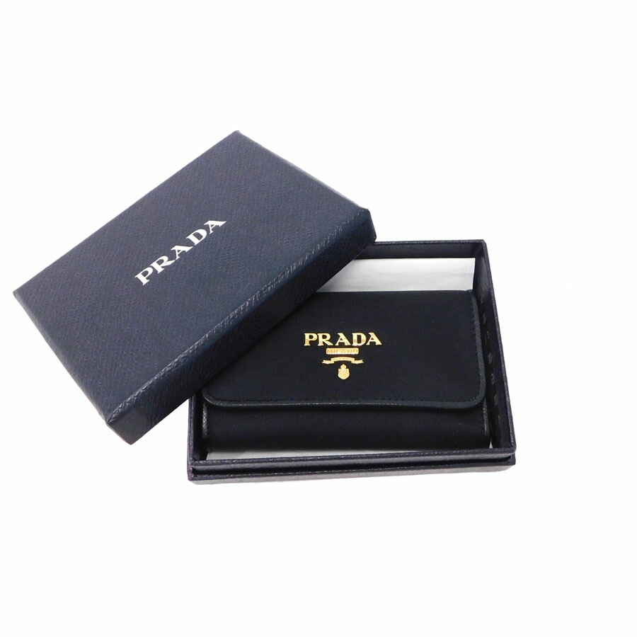 楽天市場】【中古】新品同様 プラダ 6連キーケース サフィアーノ