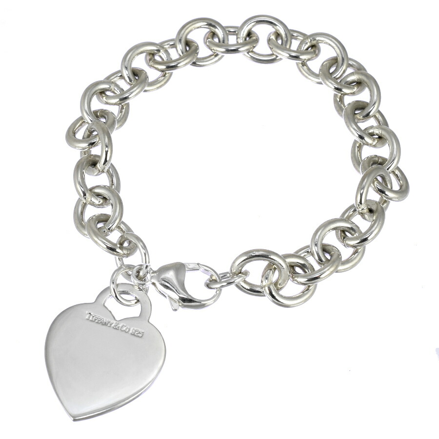 楽天市場】【中古】ティファニー ハートタグ チェーン ブレスレット
