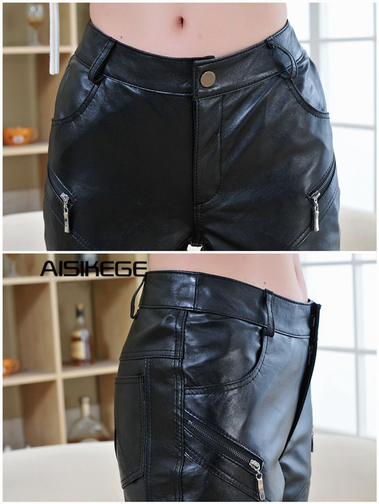 楽天市場】レザーパンツ レディース ペンシルパンツ 本革パンツ 羊革