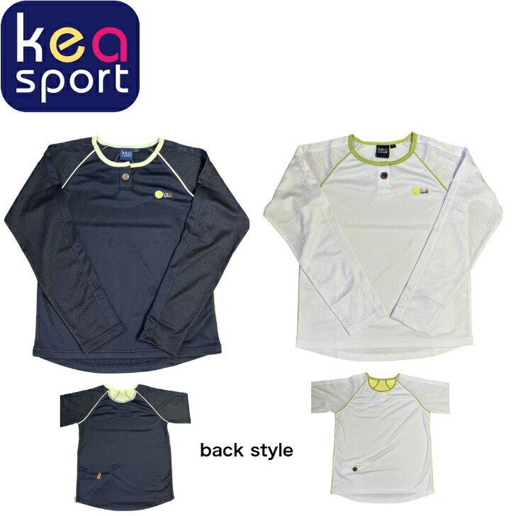 楽天市場】Kea キア テニスウェア レディース メッシュロンT LT096