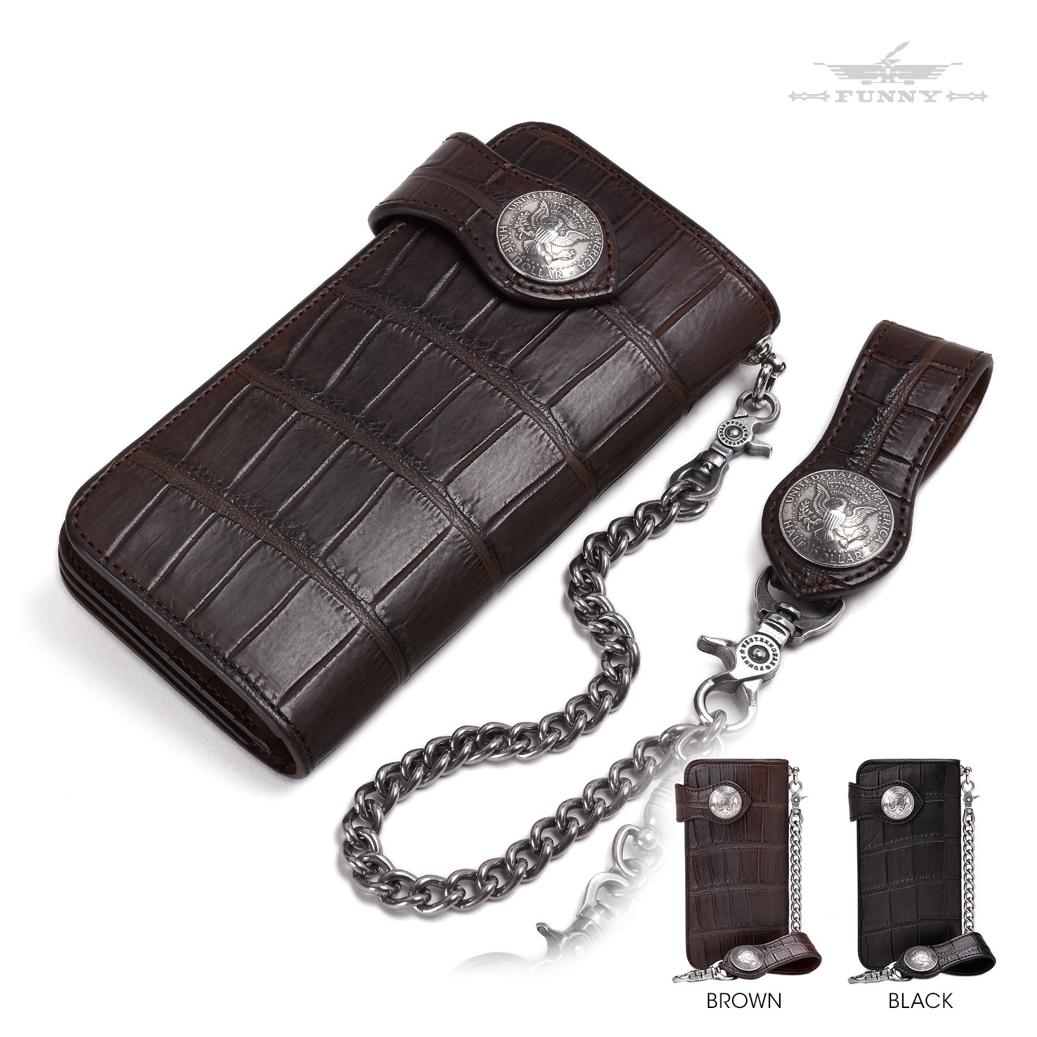 楽天市場】【FUNNY公式ストア】 ファニー ライダースウォレット