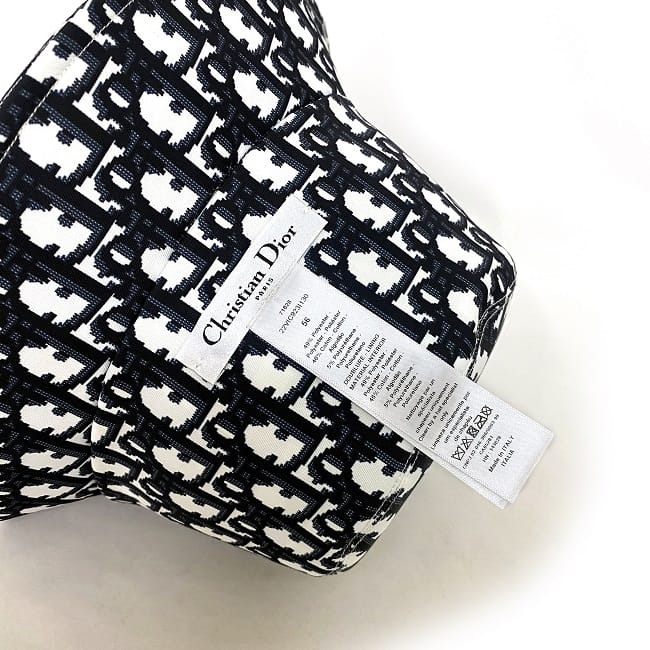 楽天市場】【送料無料】 クリスチャン ディオール バケハ ホワイト