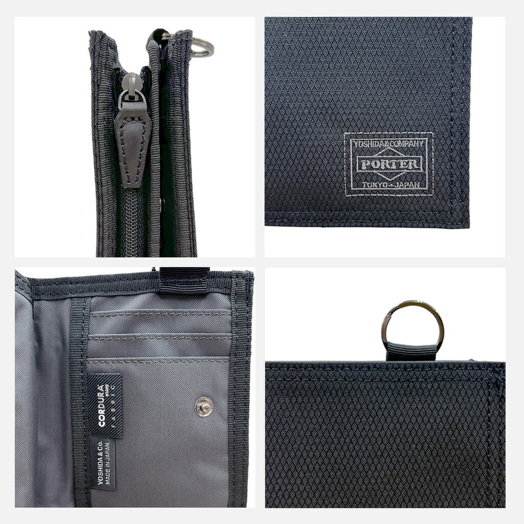 楽天市場】ポーター ディル ウォレット(S) 653-09756 10 ブラック