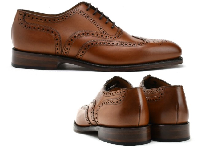 楽天市場】ローク ウィングチップ Loake BUCKINGHAM ブラウン メンズ