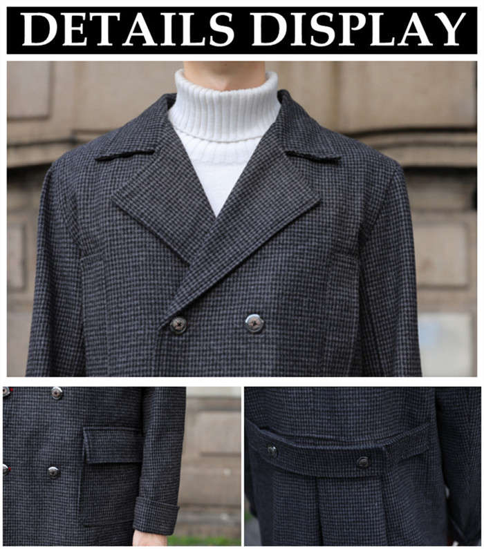 楽天市場】チェスターコート 千鳥柄 メルトンコート メンズ ロング