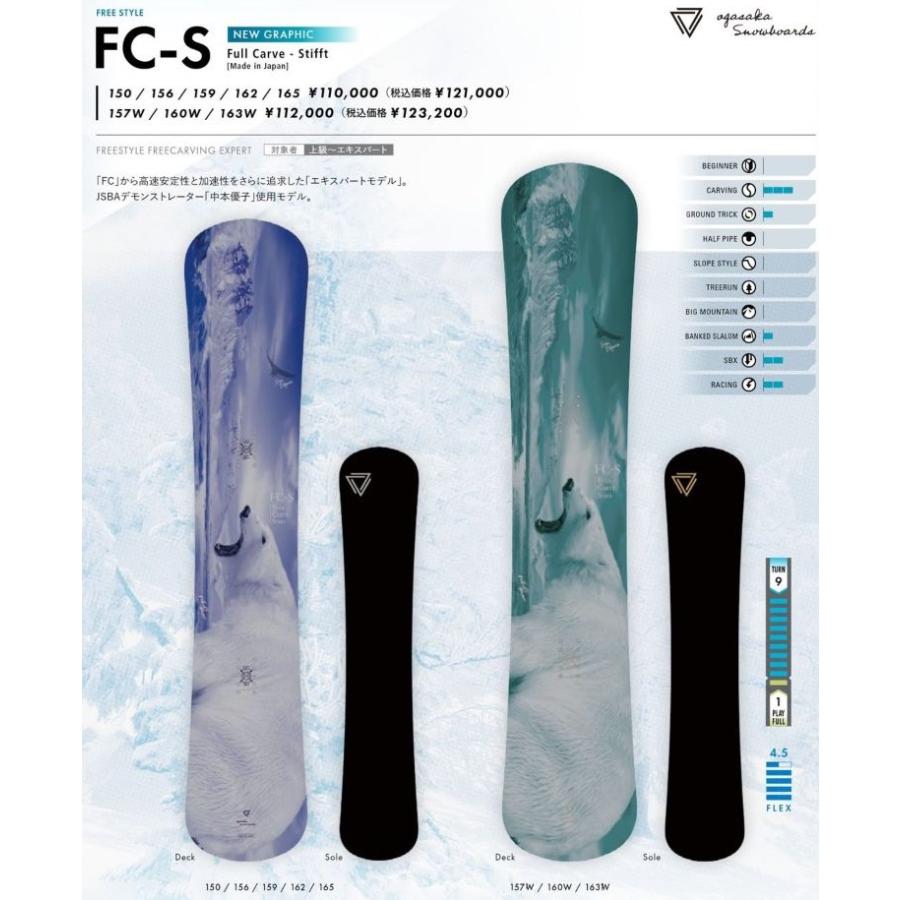 楽天市場】予約商品 24/25 MODEL OGASAKA FC-S WIDE 157W/160W/163W