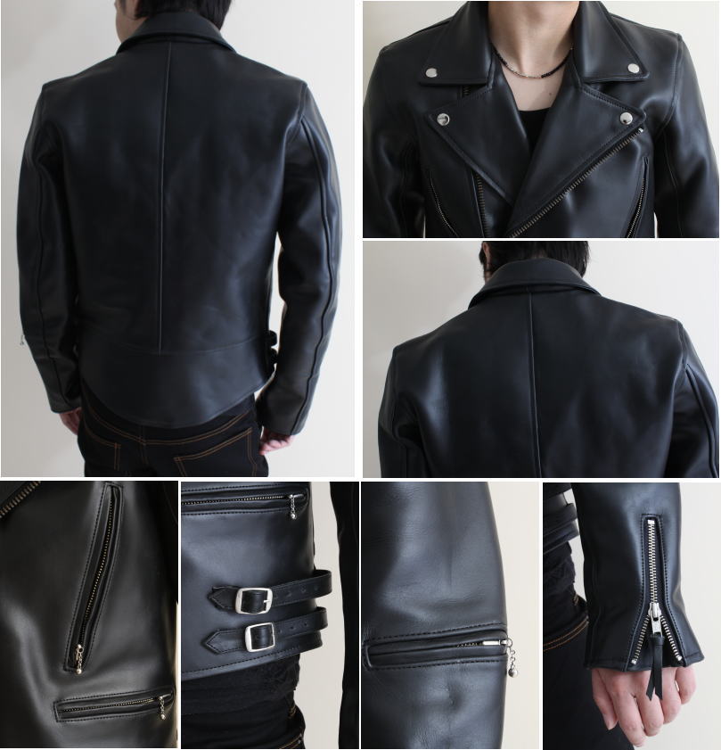 楽天市場】フリーダムレザー レザージャケット カウレザー メンズ