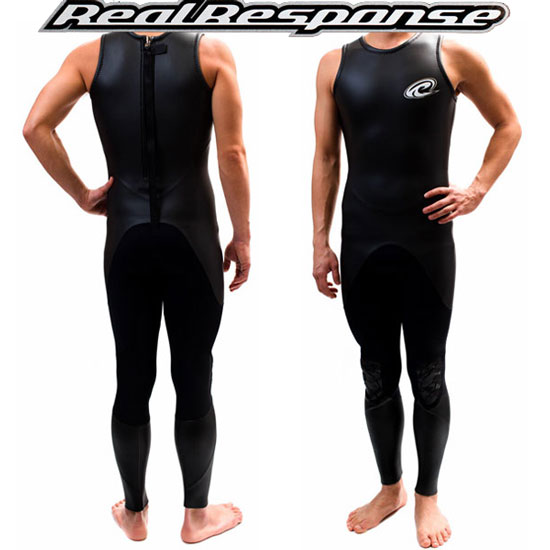 楽天市場】ウェットスーツ 3mm Real Response ロングジョン ラバー
