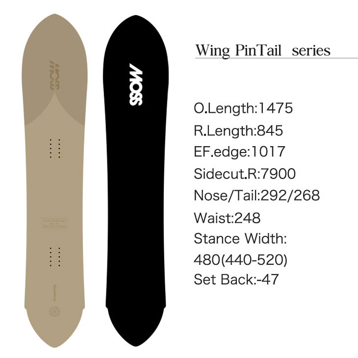 楽天市場】25-26 MOSS SNOWSTICK モス スノースティック スノーボード