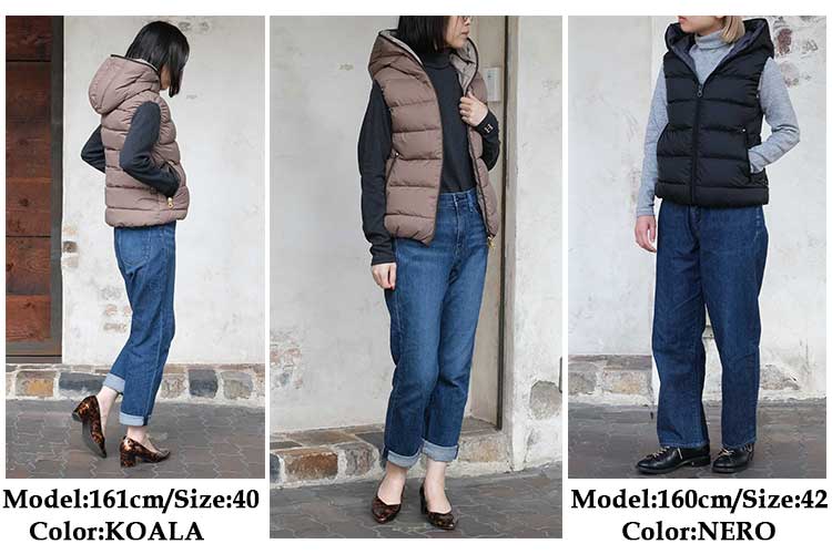 楽天市場】【S】デュベティカ ダウンベスト レディース フェベラトレ