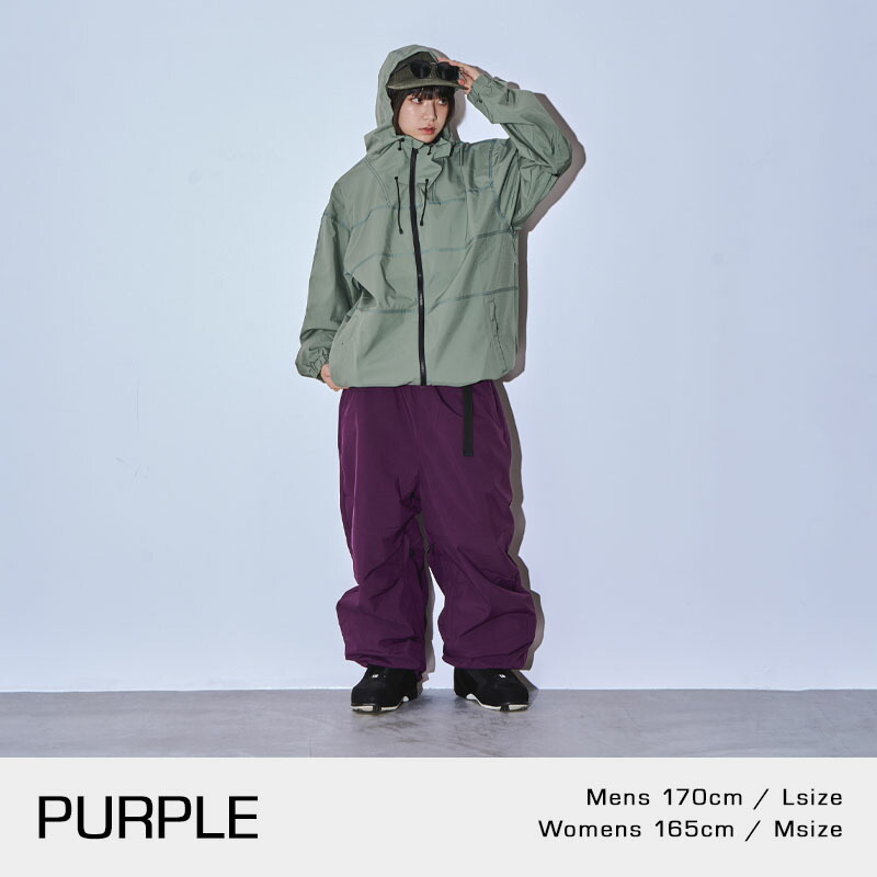 楽天市場】スノーボードウェア ワイドジョガーパンツ 単品 メンズ