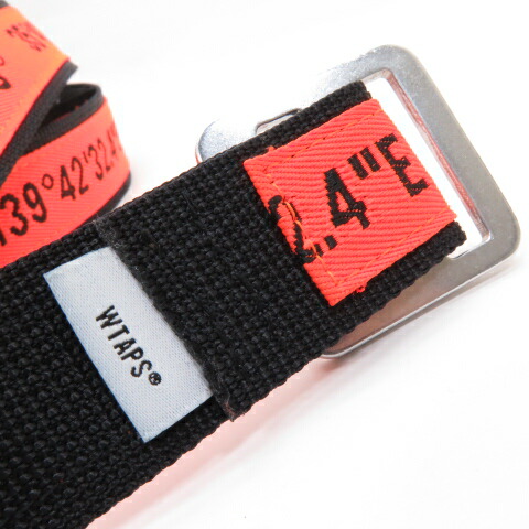 楽天市場】WTAPS ダブルタップス WEBBING BELT ベルト ORANGE オレンジ