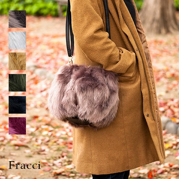 楽天市場】【アウトレット】エコファーバッグ 2way ハンドバッグ