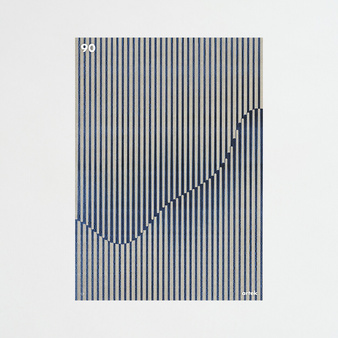 楽天市場】Artek 90周年 アニバーサリーポスター（アルテック／Artek