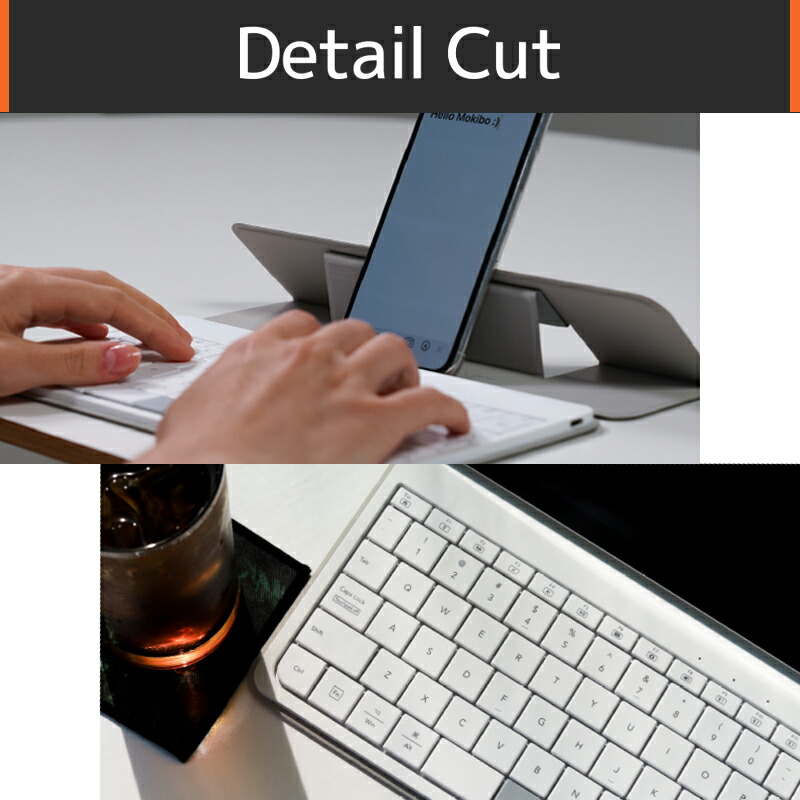 楽天市場】【MOKIBO Fusion Keyboard 2.0 】タッチパッド一体型