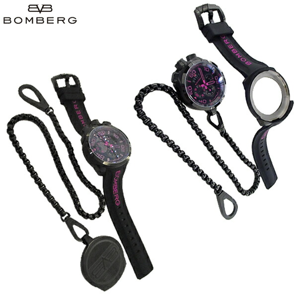 楽天市場】ボンバーグ BOMBERG クォーツクロノ ネオン 懐中時計