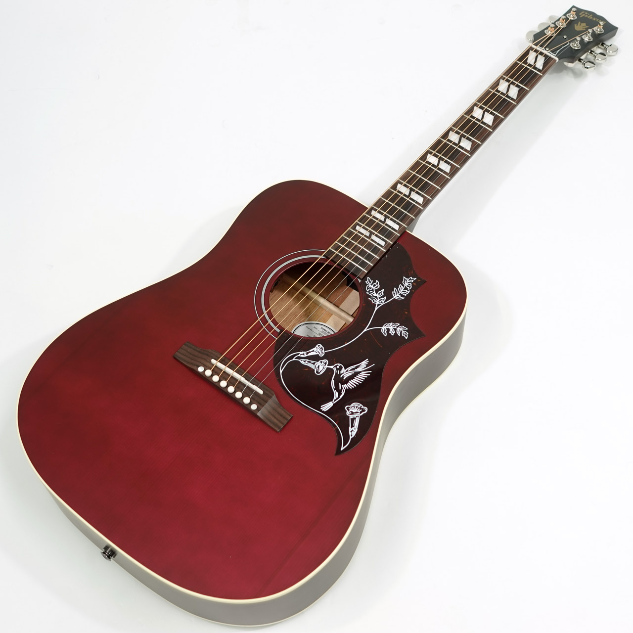 楽天市場】Gibson ギブソン Hummingbird Special Satin Wine Red USA