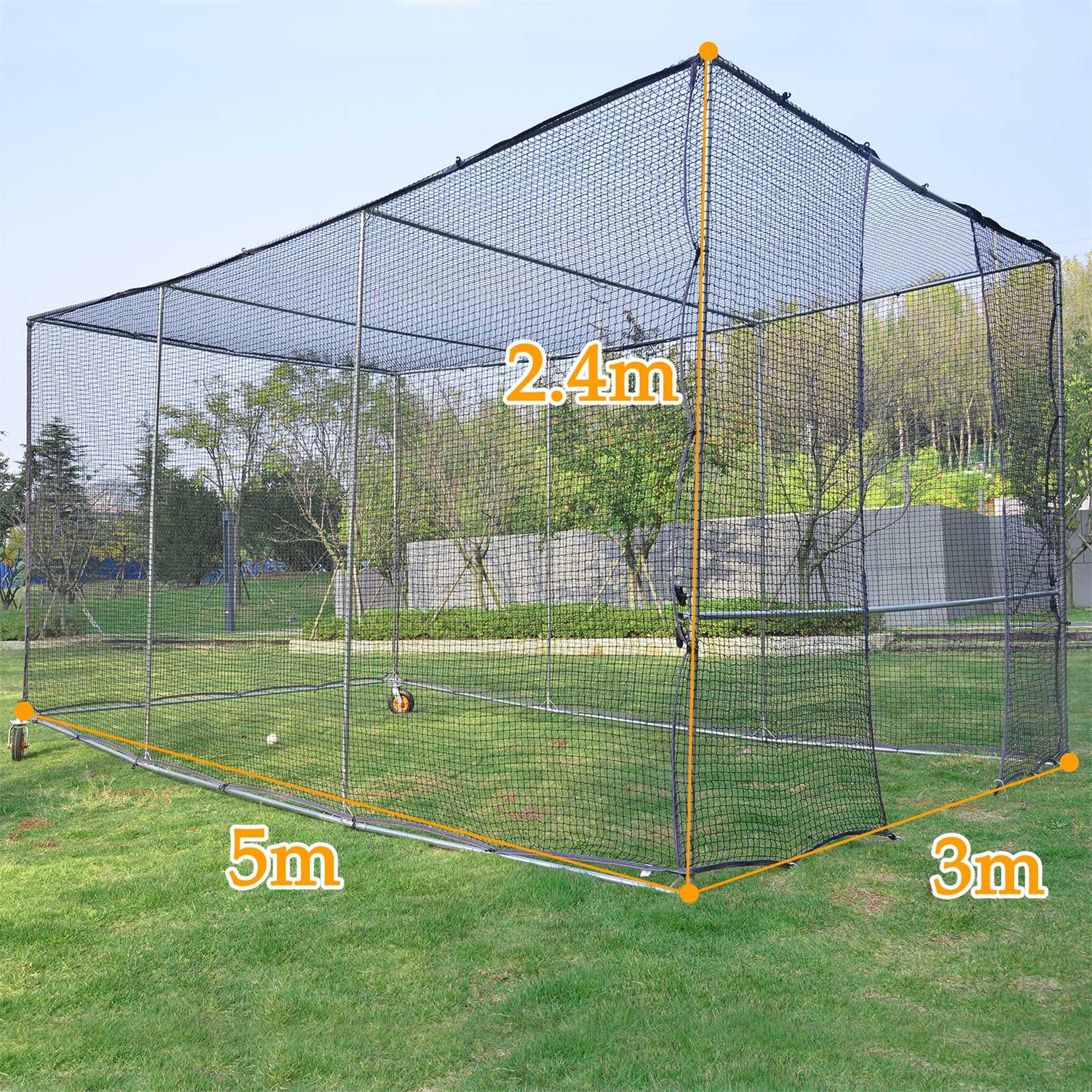 楽天市場】バッティングケージ 野球ケージ 野球練習場 バッティング