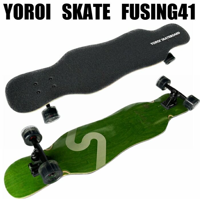 楽天市場】鎧(yoroi) ロングスケートボード 風神 41インチ ウェーバー