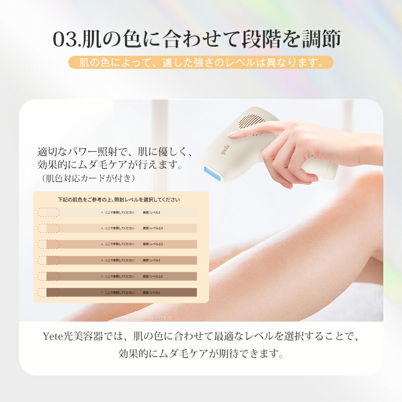 楽天市場】【スーパーSALE 7日限定☆クーポンで17900円】yete脱毛器