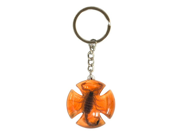 楽天市場】Independent CROSS SCORPION KEY CHAIN【インデペンデント