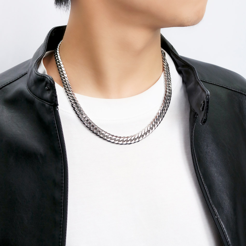 楽天市場】クレイジーエンジェル 喜平ネックレス 6面ダブル 幅10mm