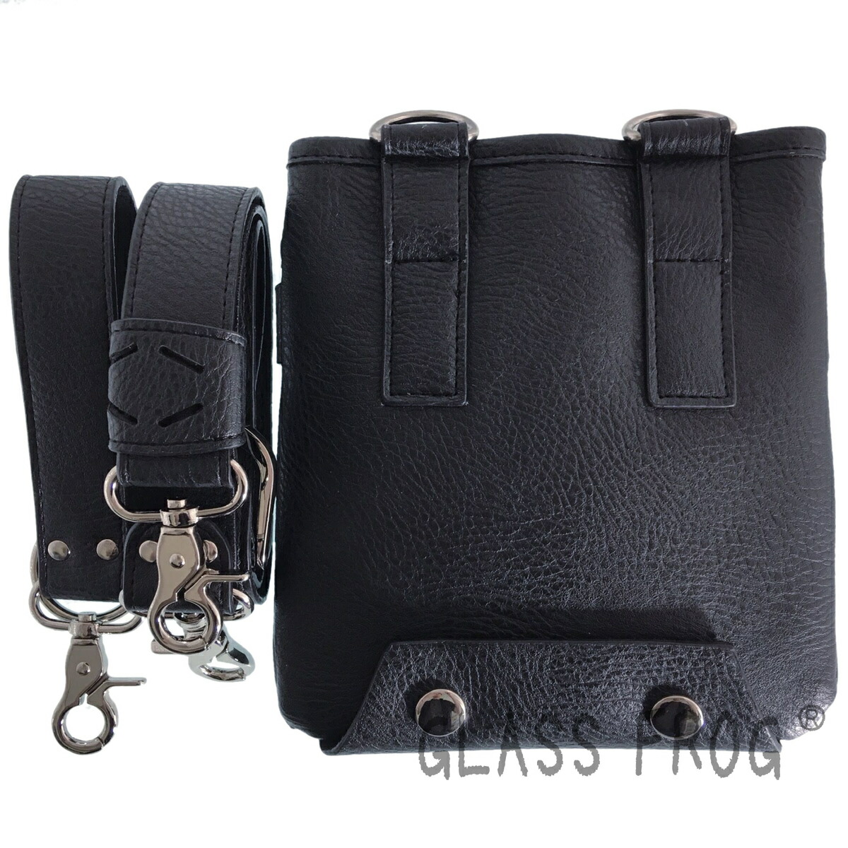 楽天市場】本革シザーケース 本格仕様タイプ 牛革 送料無料 ハサミ8丁