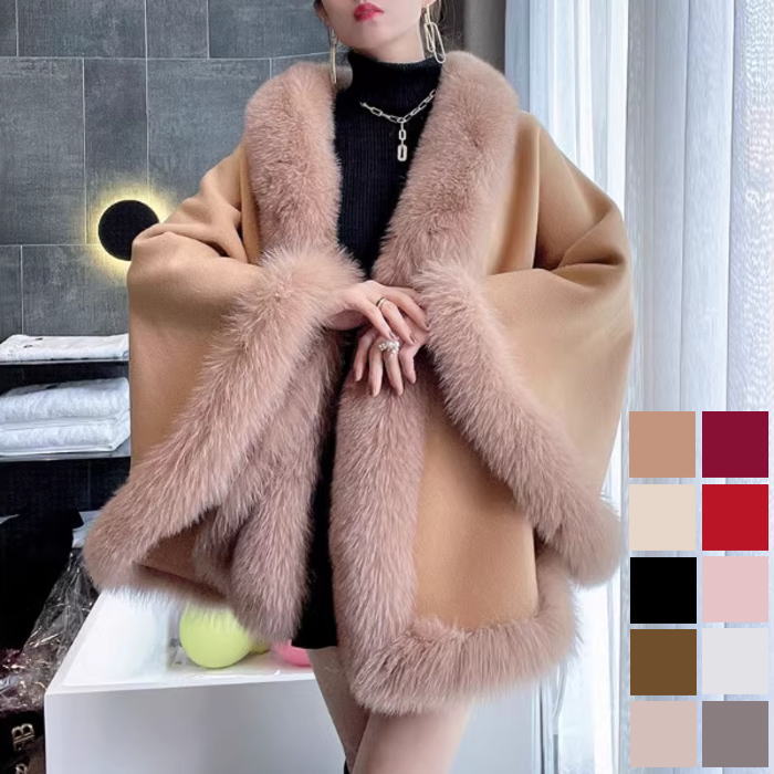 楽天市場】フォックスファーコート ボリューム フォックス ファー 襟