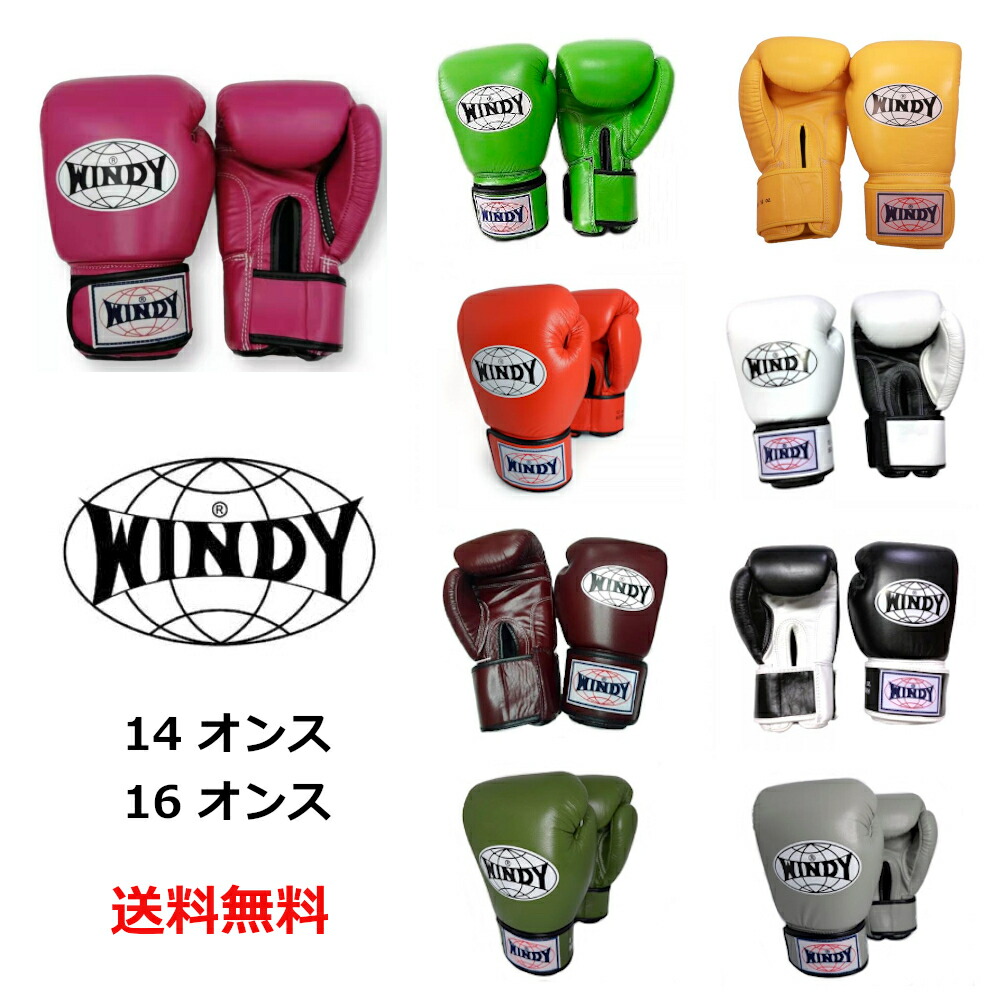 楽天市場】【送料無料】Windy ウィンディー ボクシング グローブ 14 16