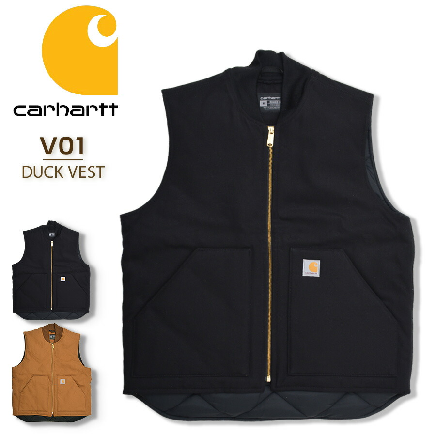 楽天市場】Carhartt カーハート ベスト V01 メンズ ダック ワーク