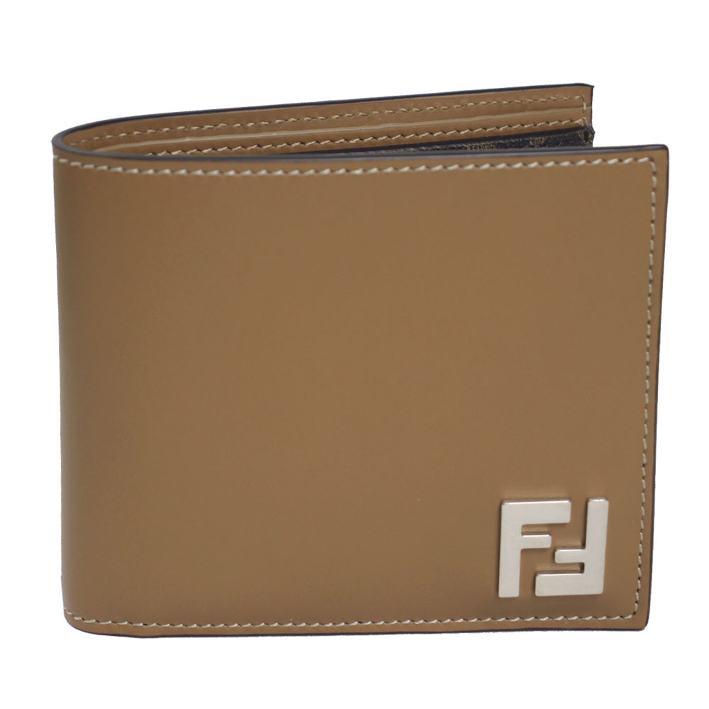 楽天市場】フェンディ 財布 メンズ FENDI 二つ折り札入れ FFスクエア