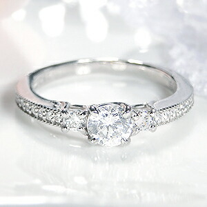 楽天市場】pt900【0.75ct】 ダイヤモンド リング 【送料無料】【刻印