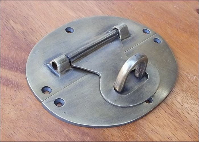 楽天市場】真鍮 鍵 パーツ 錠前 かんぬき 《幅125mm×高さ