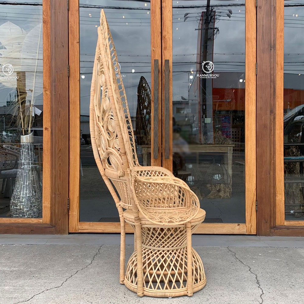 楽天市場】ラタンエマニエルチェア チェア おしゃれ 新生活 カフェ