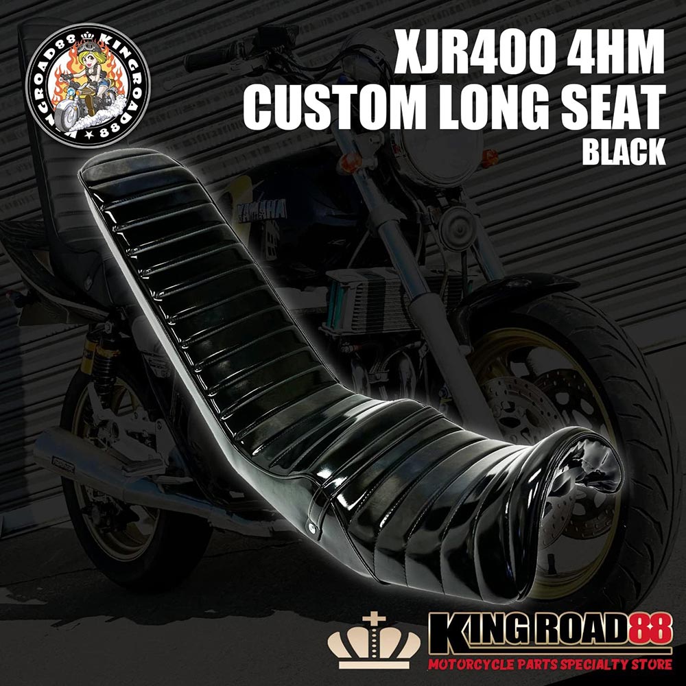 楽天市場】ヤマハ XJR400 前期 4HM KingRoad88 ロングシート エナメル