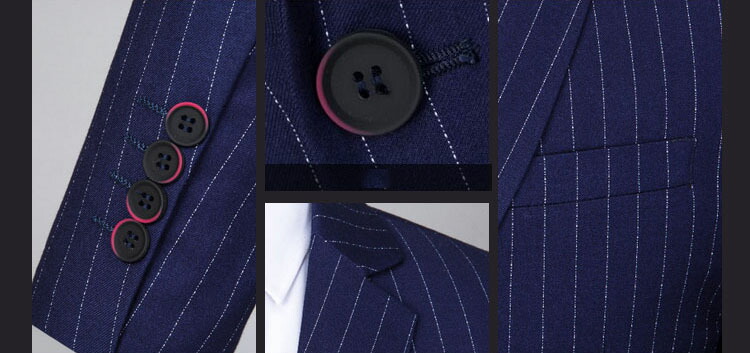 楽天市場】3ピーススーツ メンズ スーツ ストライプ柄 3ピース メンズ