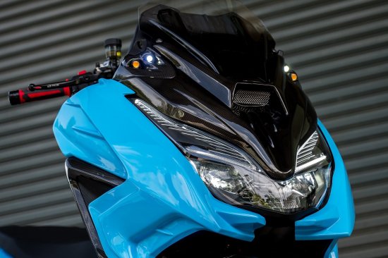 楽天市場】ホンダ フォルツァ MF15 フロントマスクカバー ms2029