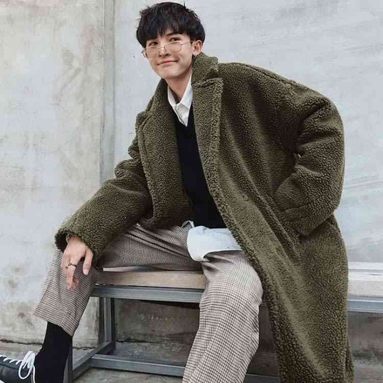 楽天市場】ボアコート チェスターコート メンズ ロングコート オーバー