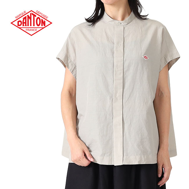 楽天市場】DANTON ダントン コットンリネン スリーブレスシャツ DT