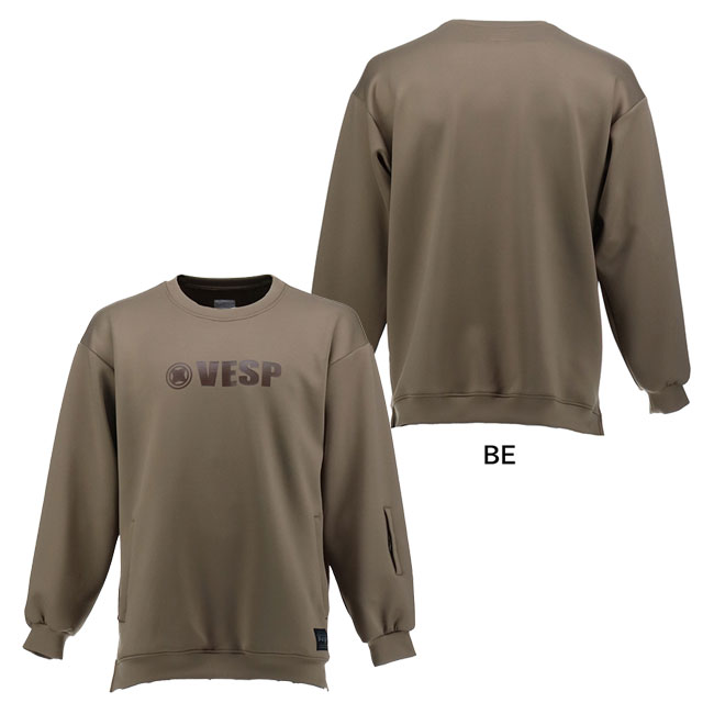 楽天市場】べスプ パーカー VESP Logo Stretch Knit Crew VPMS1039 25